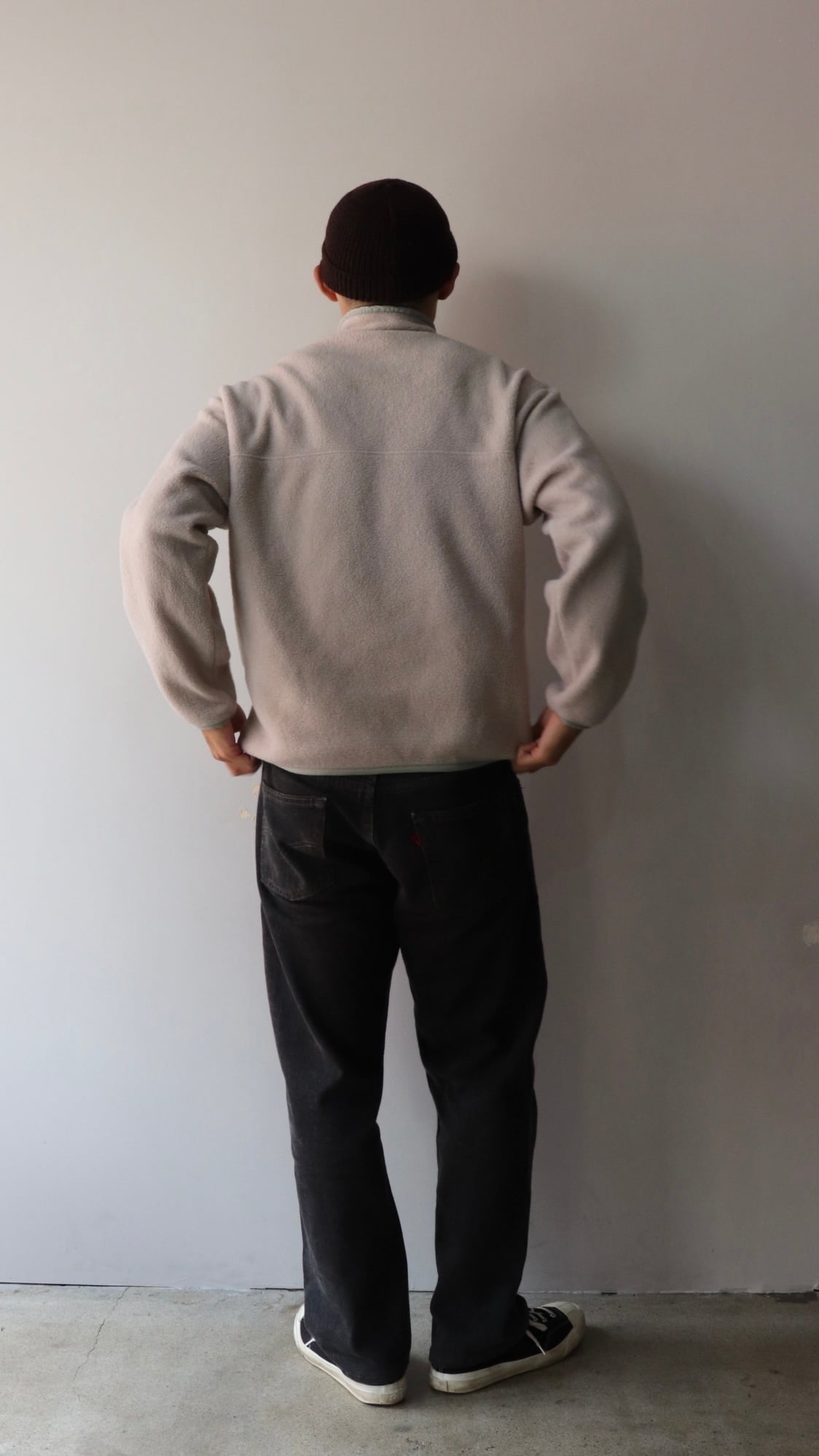 美品 M 00年 オートミール シンチラ スナップt Patagonia パタゴニア