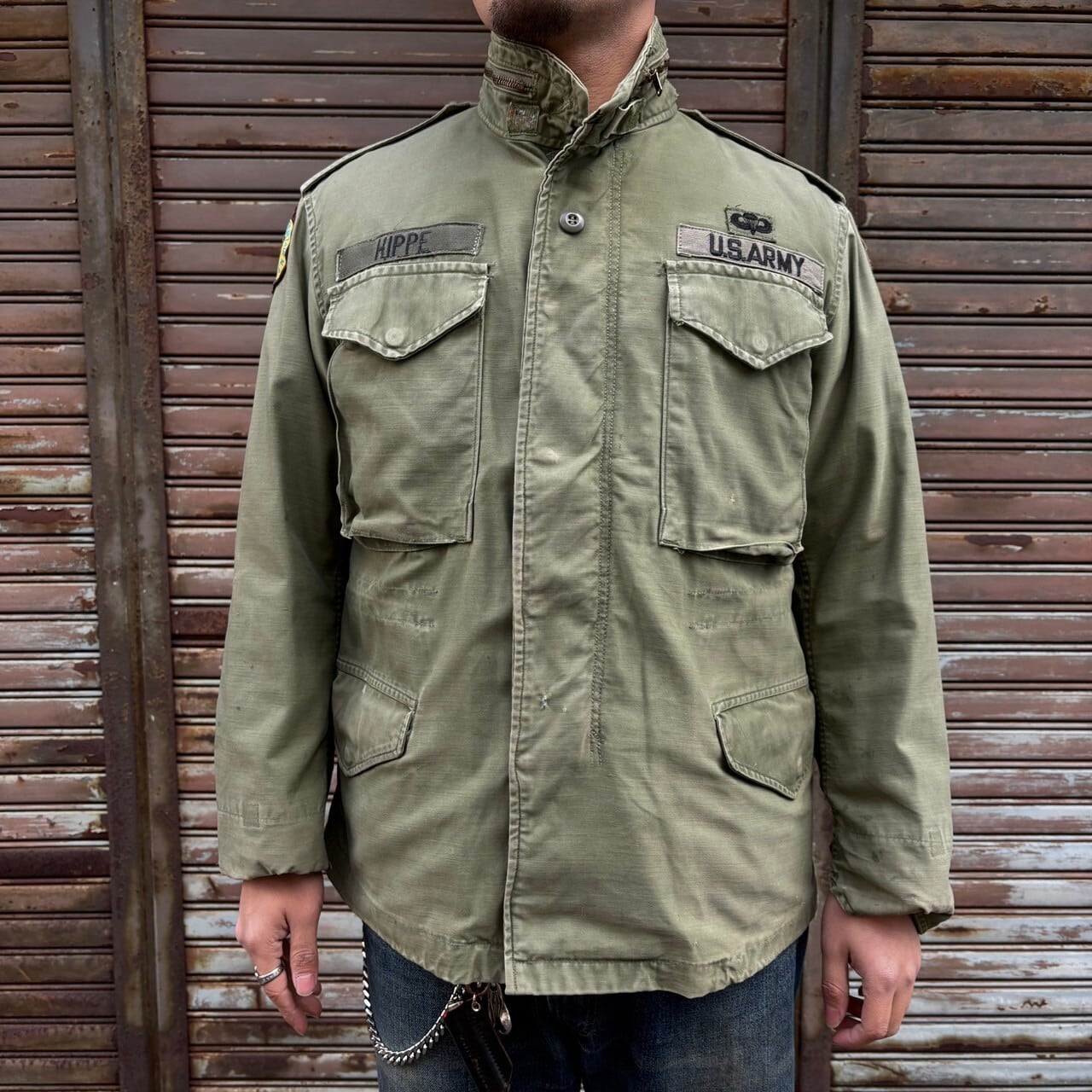 70s 米軍 実物 M-65 フィールドジャケット 3rd ヴィンテージ M
