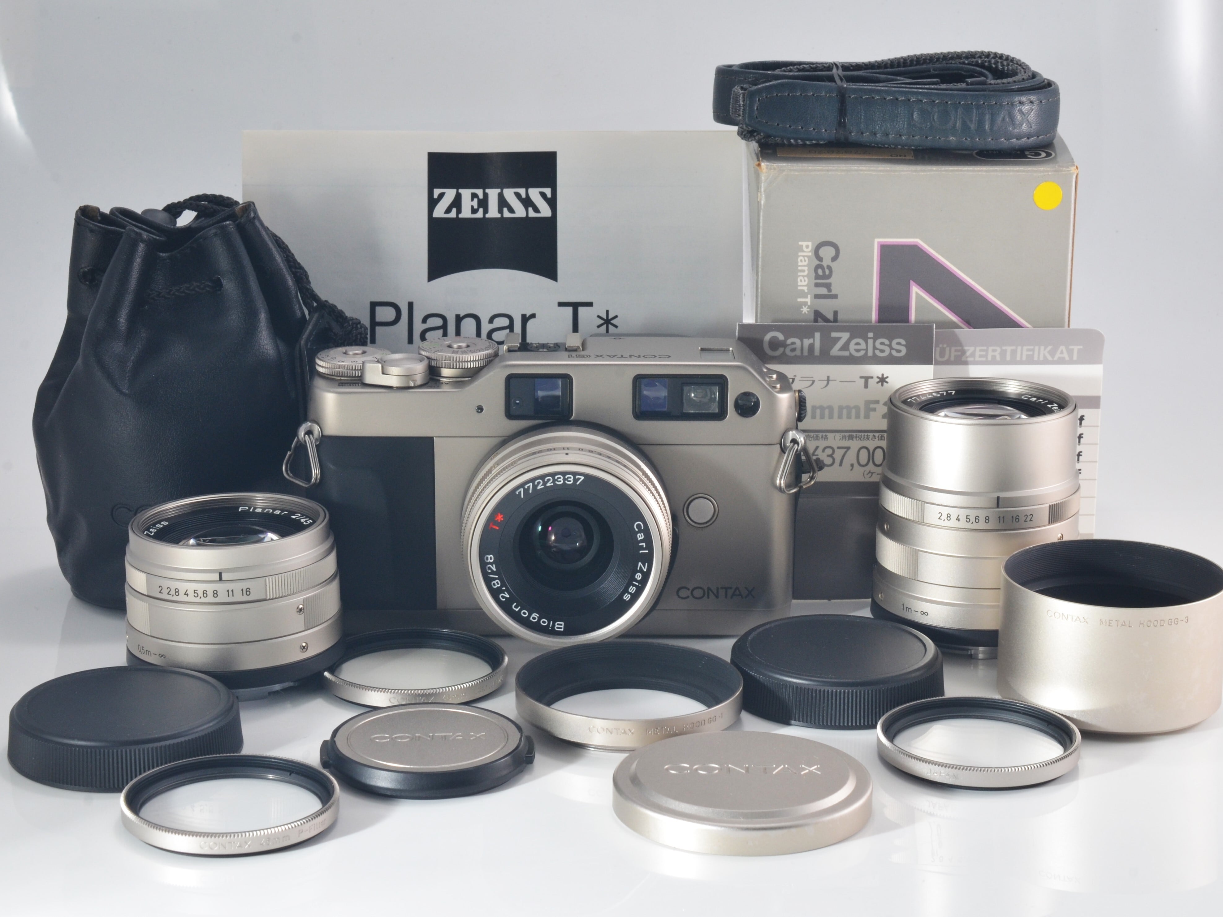 CONTAX G1 / 45mm 28mm 90mm レンズセット コンタックス (60360