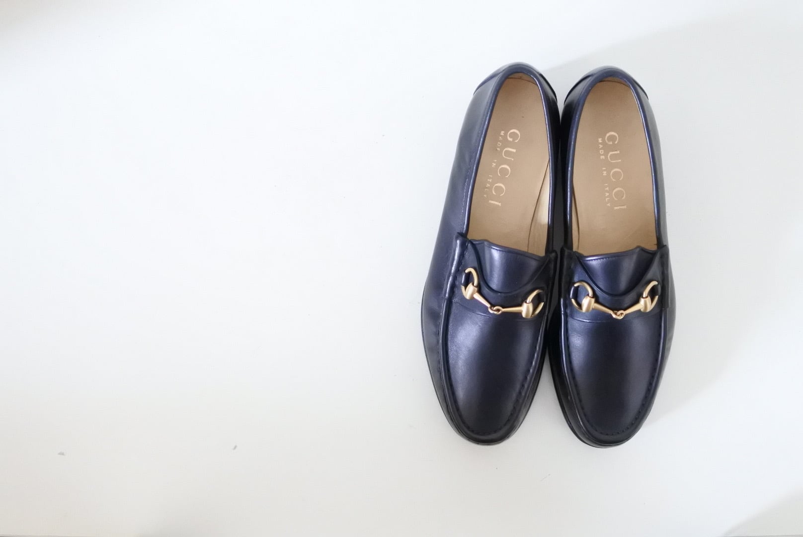 Old Gucci ホースビットローファー 9.5 E Black DEADSTOCK | JUST LIKE