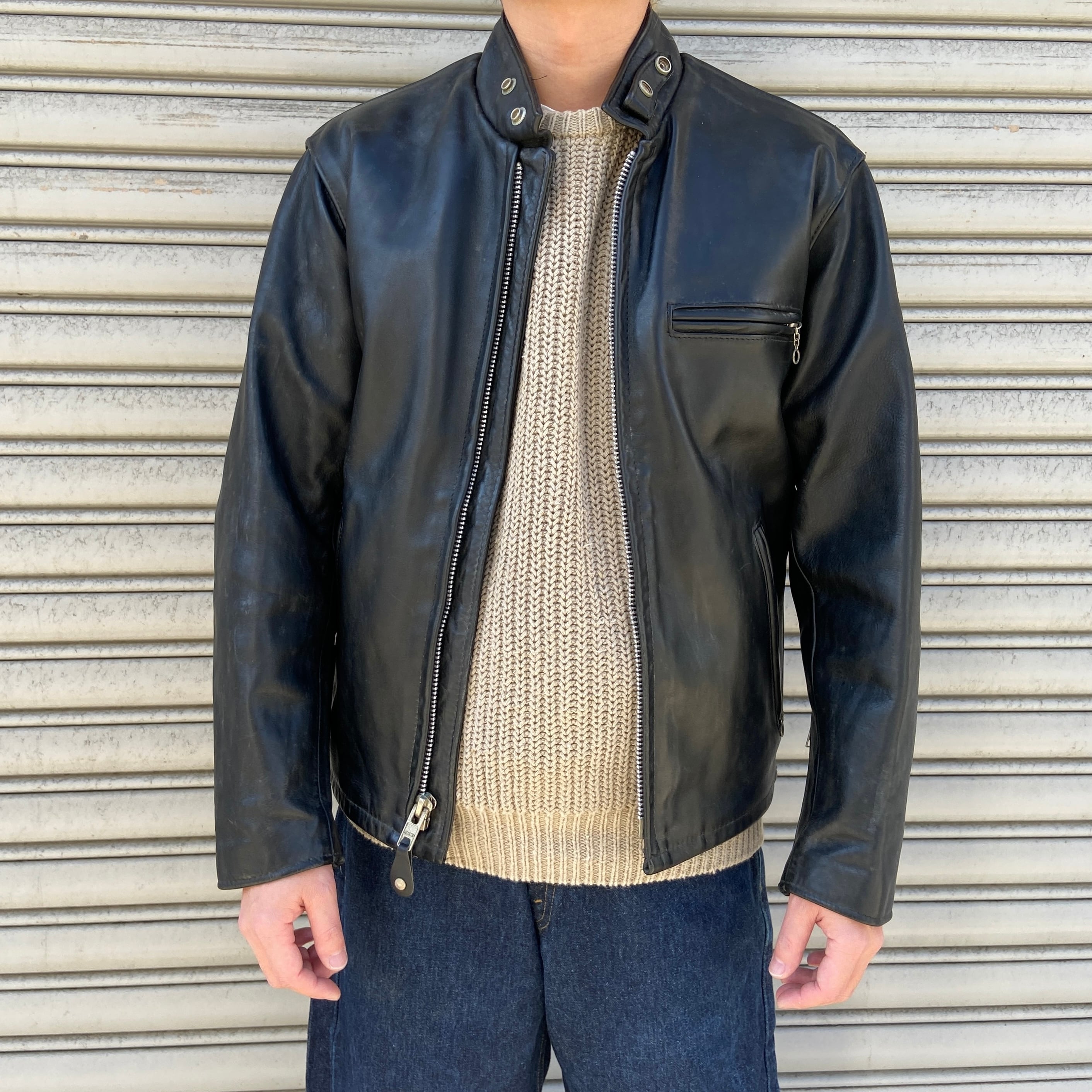 USA製 Schott N.Y.C 641 シングルライダースジャケット 36 | Pay ID