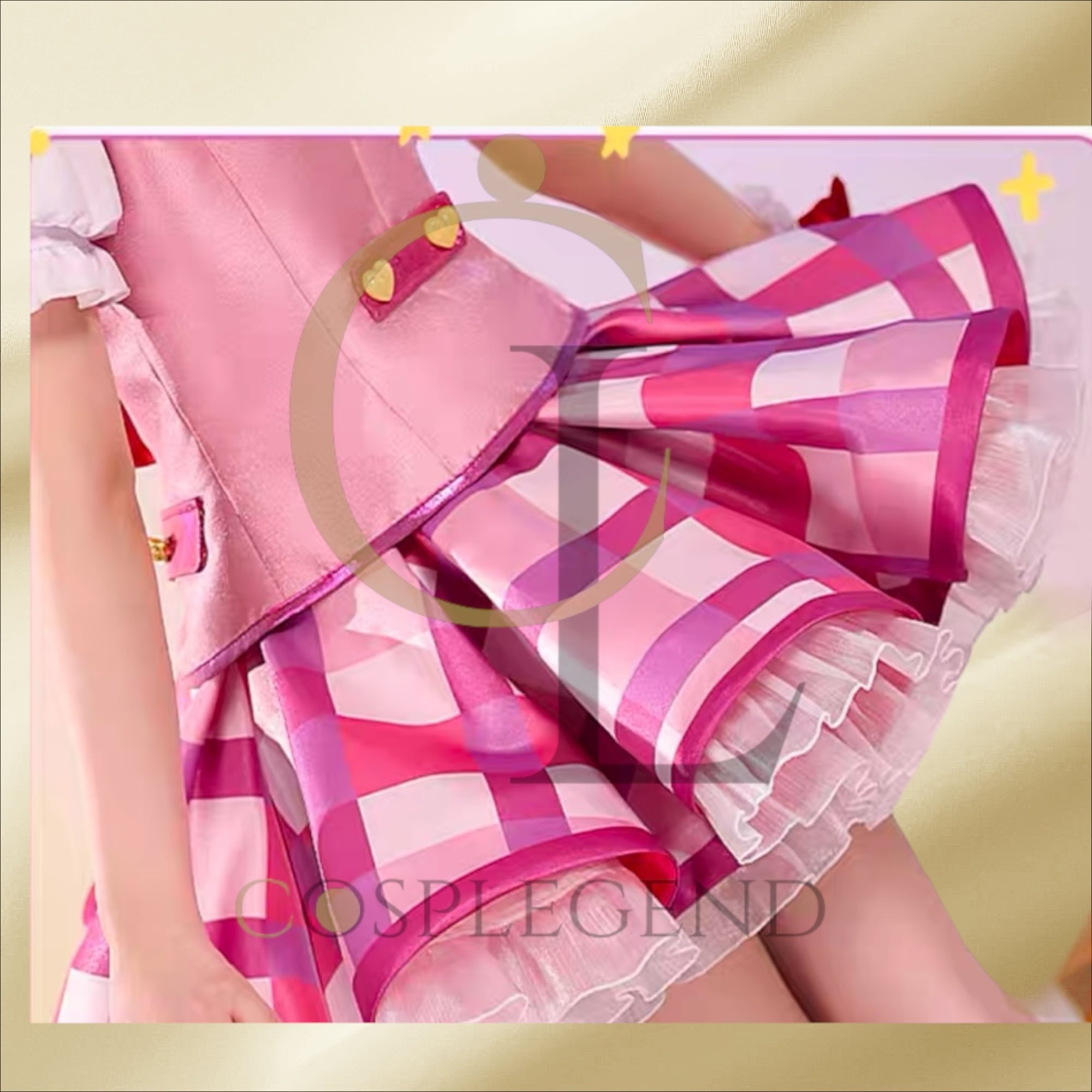 三分妄想 アイカツ！アイドルカツドウ！ コスプレ 星宮いちご 衣装