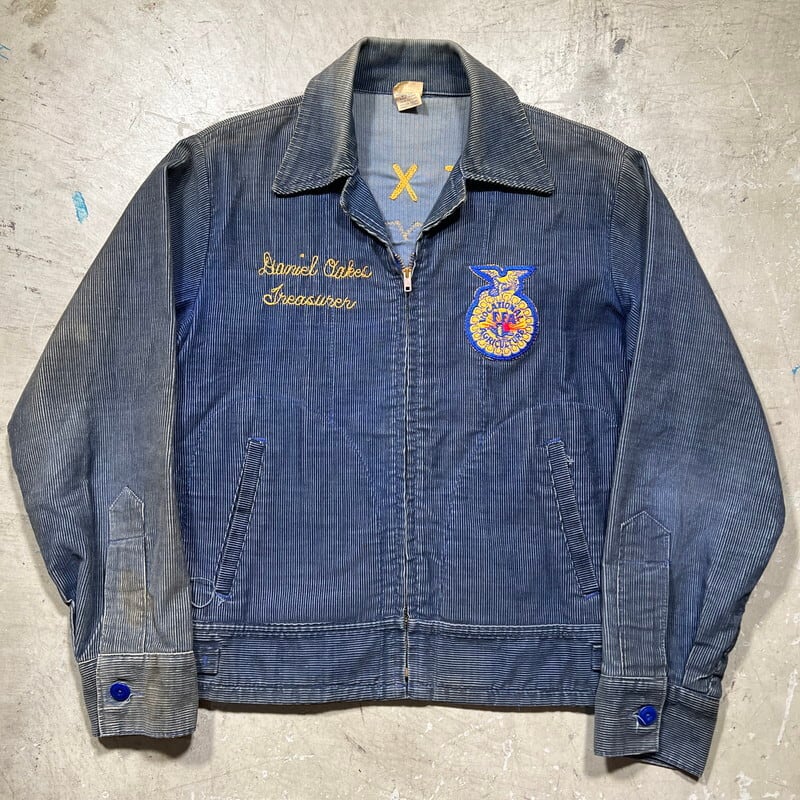 60's~ FFA ファーマージャケット コーデュロイワークジャケット HOLT