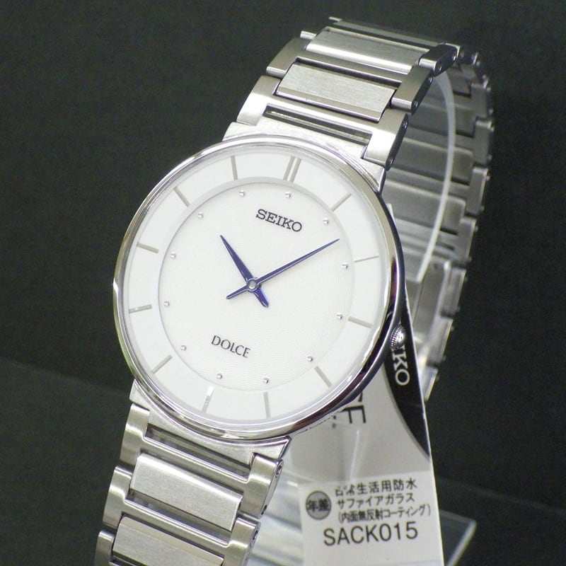 30%OFF☆SEIKO セイコー DOLCE ドルチェ SACK015 高精度 年差時計 薄型
