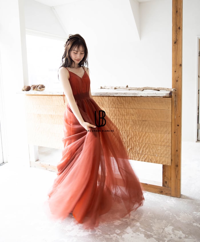 NEW】 【THE URBAN BLANCHE ORIGINAL 】 COLOR DRESS ウエディング