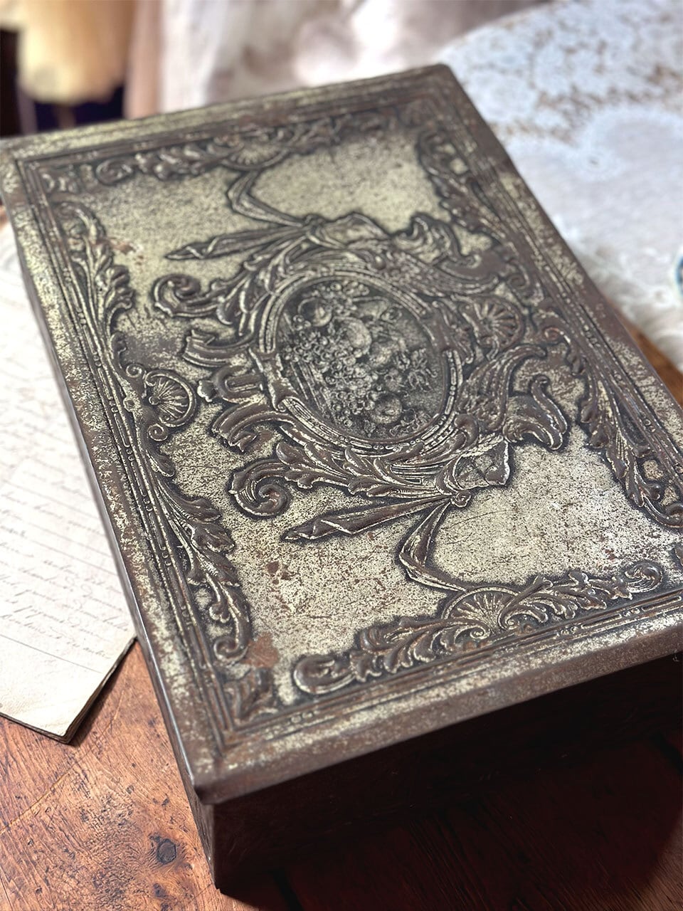 TIN缶 | Brocante de La Cocotte （フランスアンティーク・ドライ