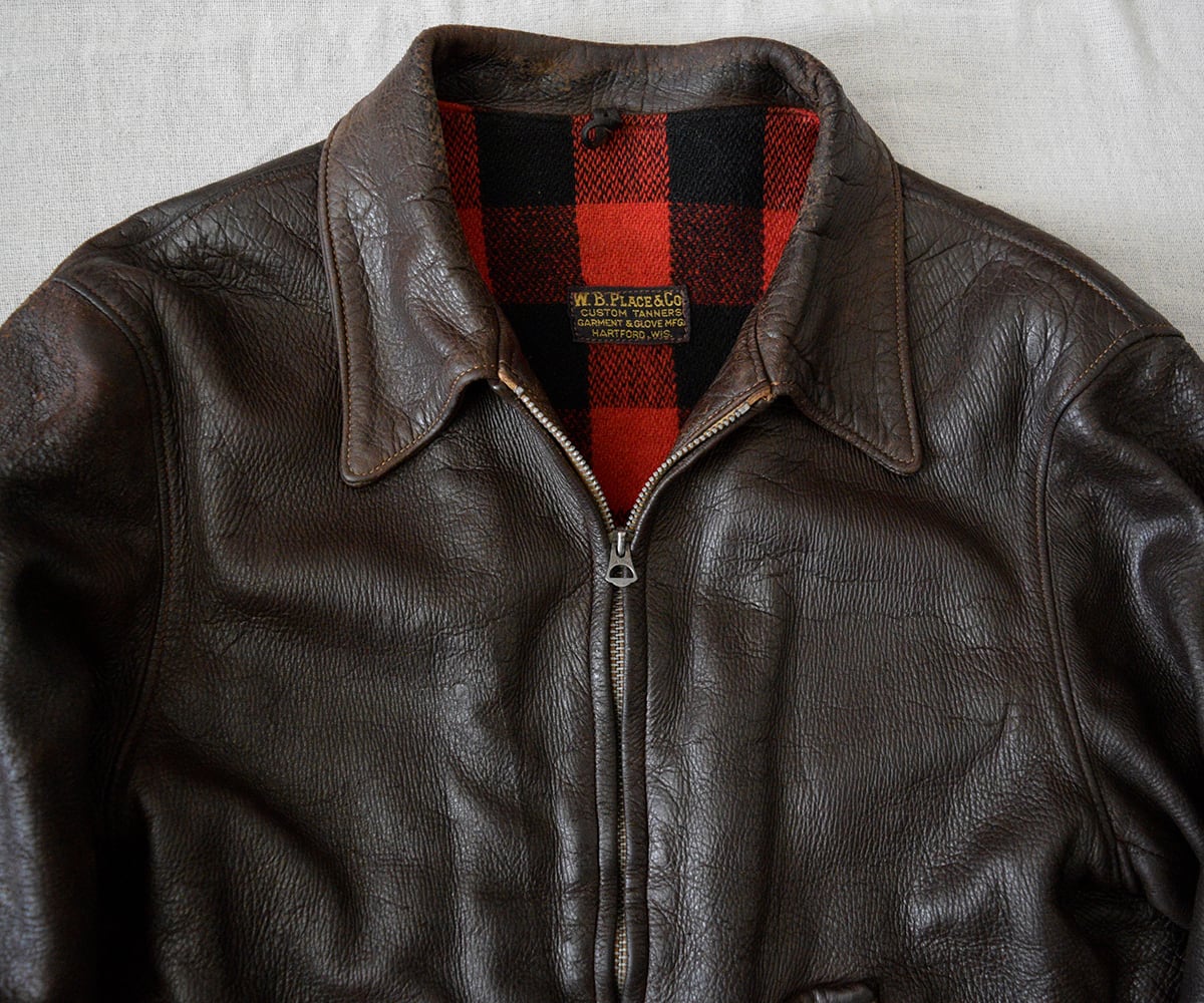 40s W.B.PLACE＆CO. SPORTS JACKET | SECOND TIME GLORY