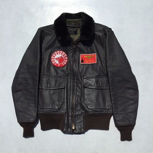 70's U.S.NAVY G-1 フライトジャケット BRILL BROS社 DSA100-71-C-0141