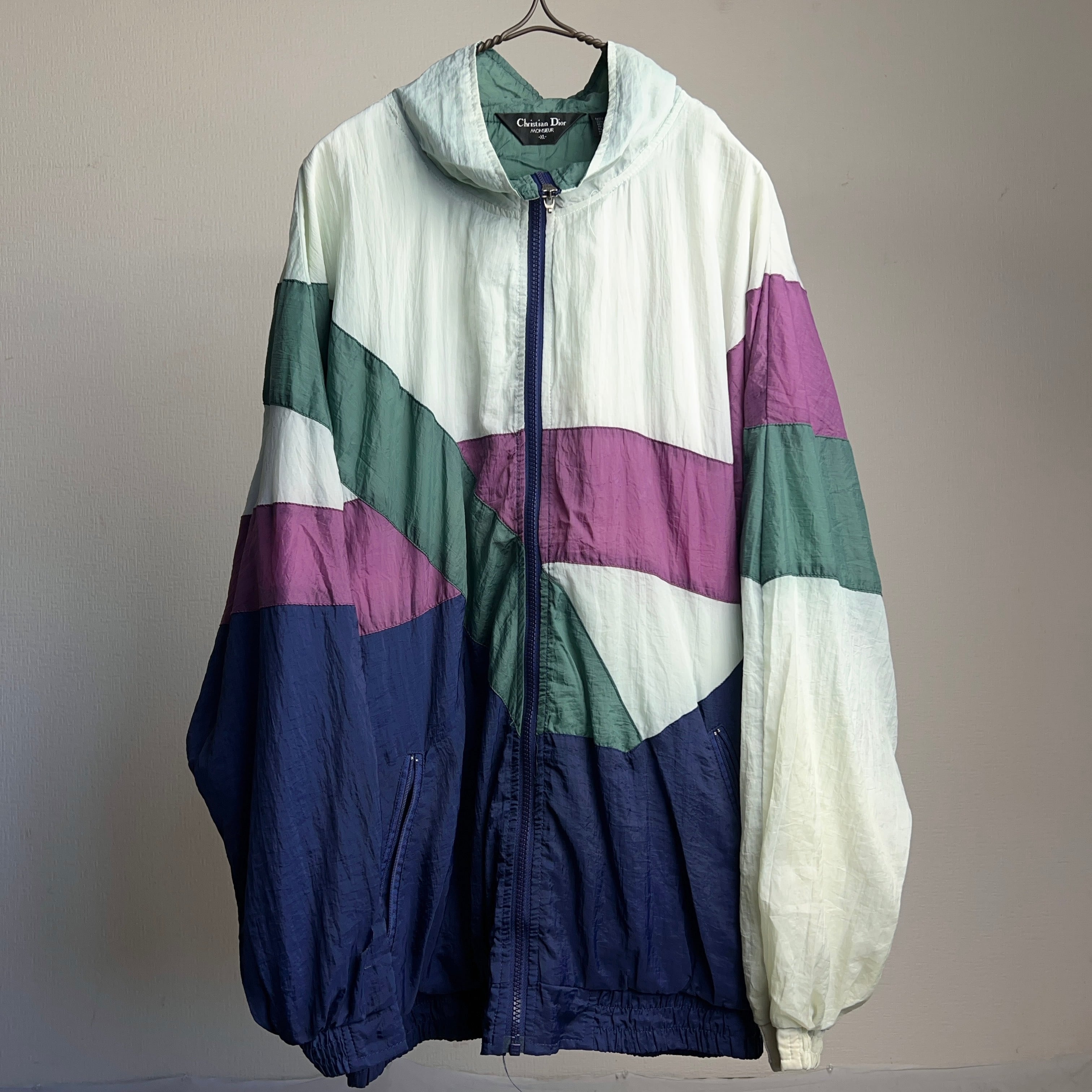 80's~90's Christian Dior MONSIEUR Nylon Jacket SIZE XL 80年代 90