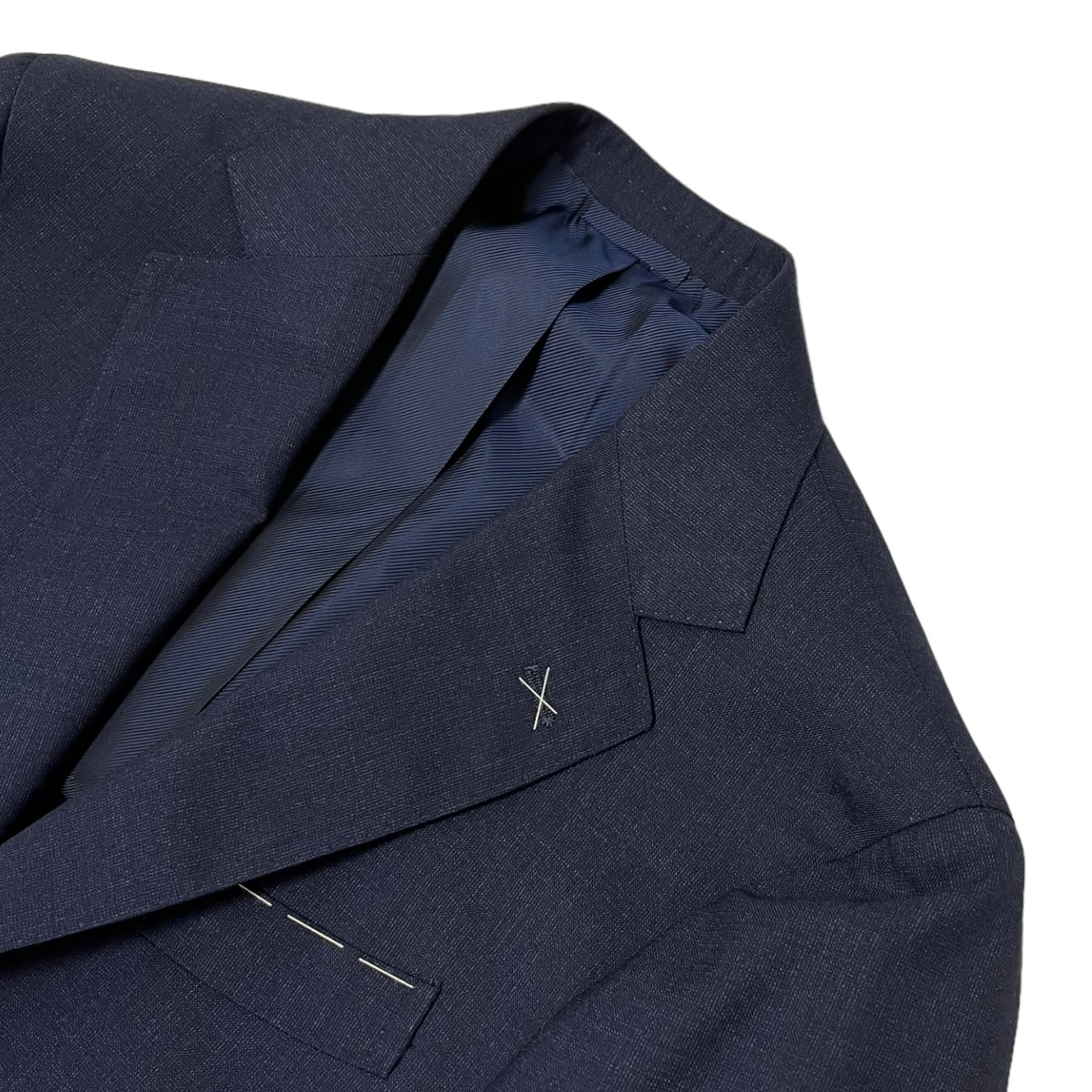 De Petrillo(デ ペトリロ) SUIT NAPOLI J C1P(TP802/3390)/NAVY