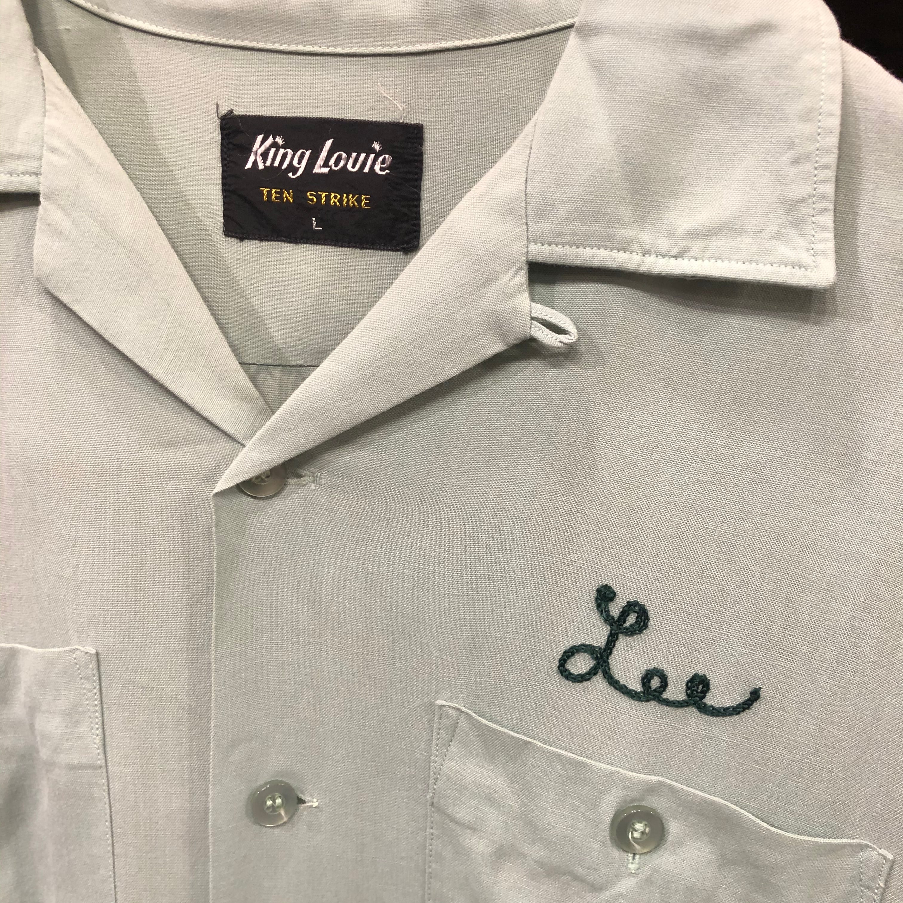 50~60s Vintage Bowling Shirt King Louie | VOSTOK
