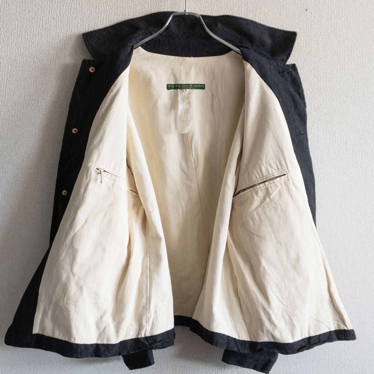 希少】 PAUL HARNDEN【tweed mac jacket】S ツイード マック