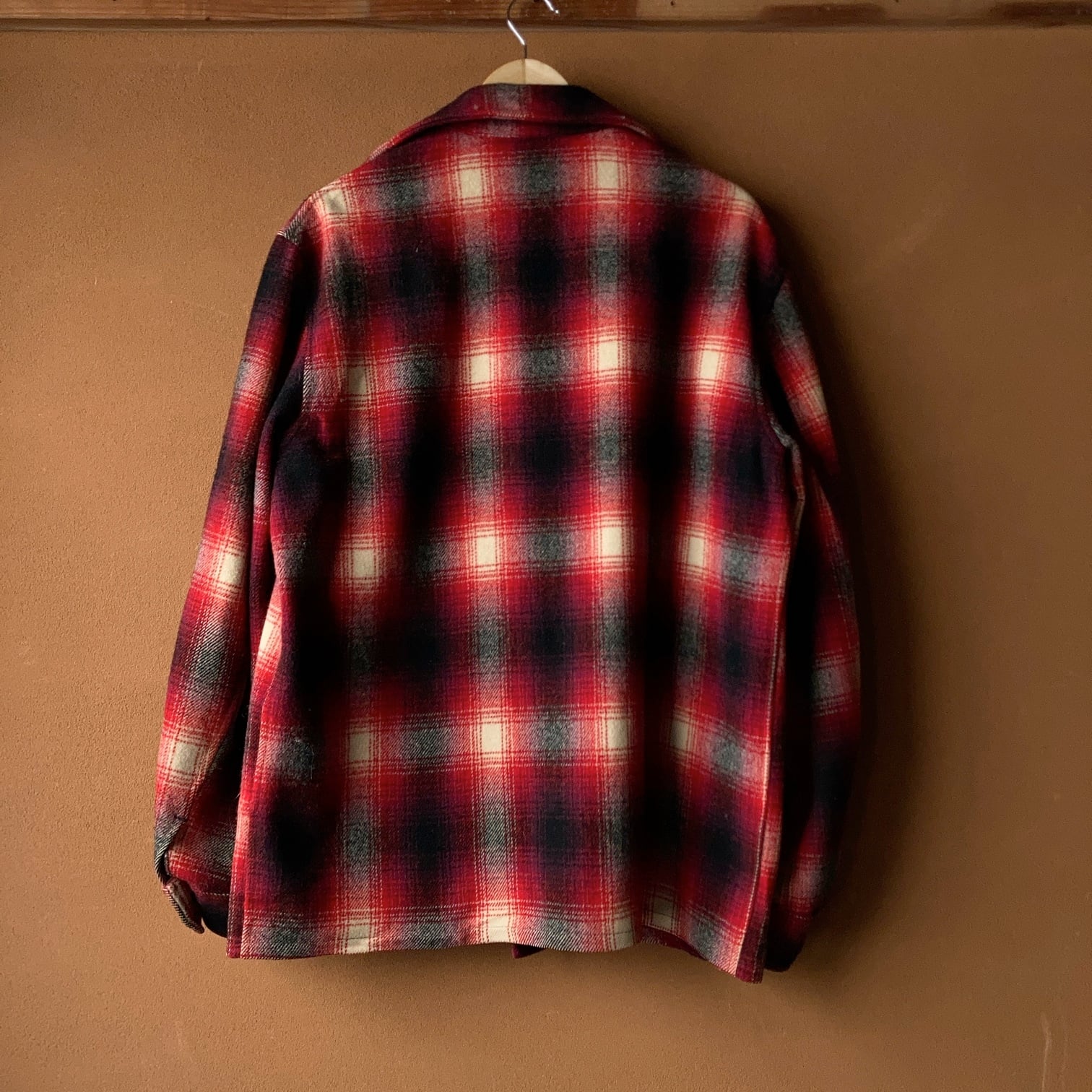 1960's~ FIELD & STREAM オンブレチェック ウールジャケット CPO SIZE