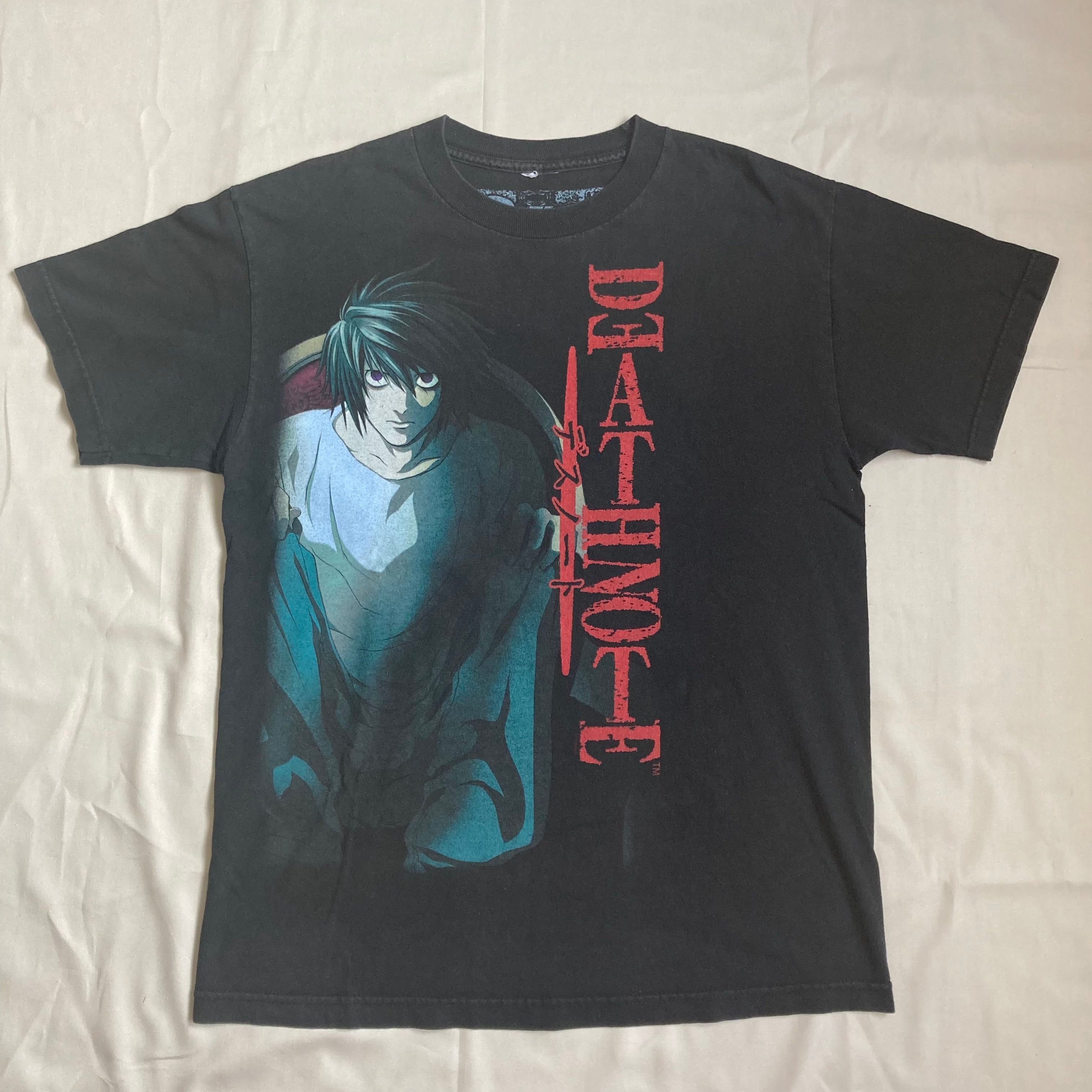 DEATH NOTE デスノート L アニメ Tシャツ | 古着屋 極楽家