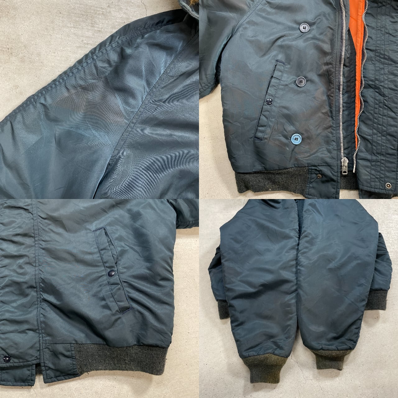 70〜80年代 SPIEWAK GOLDEN FLEECE N-2Bタイプ フライトジャケット