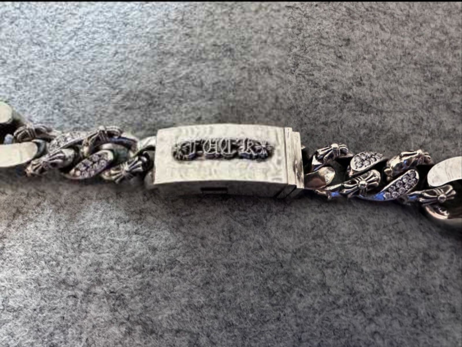 CHROME HEARTS クロムハーツ ウォッチバンド 時計 ブレスレット FUCK