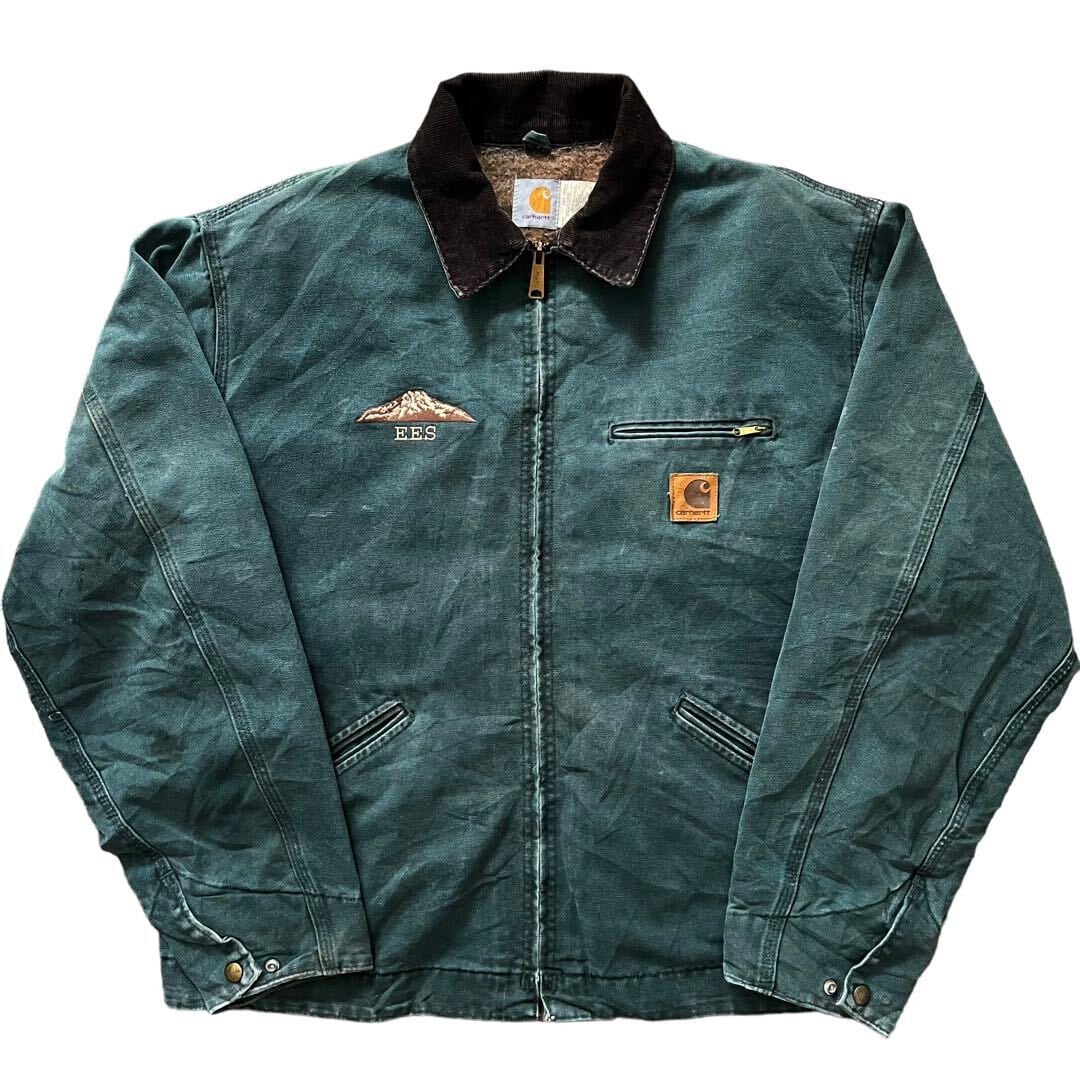 90s USA製 Carhartt カーハート デトロイトジャケット グリーン | Rico