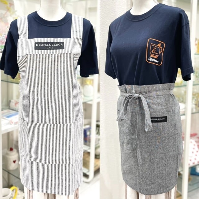 DEAN&DELUCA HAWAII】ハワイ限定 ディーン＆デルーカ エプロン 2枚