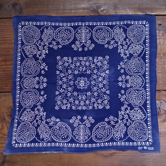 Elephant brand Vintage Bandana / 下鼻 エレファント ブランド
