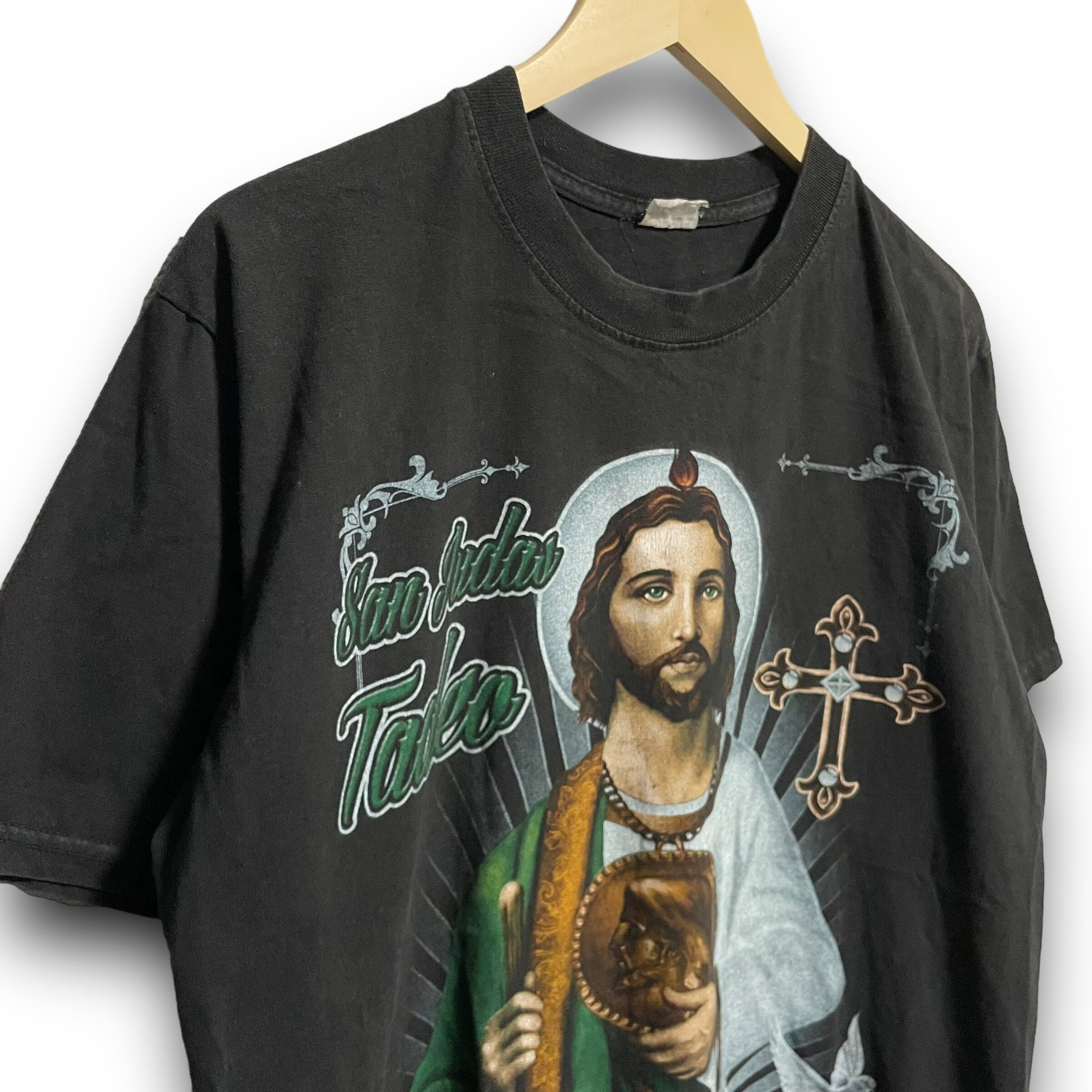 L】JESUS ジーザス San Judas Tadeo レゲエ バンドTシャツ バンT