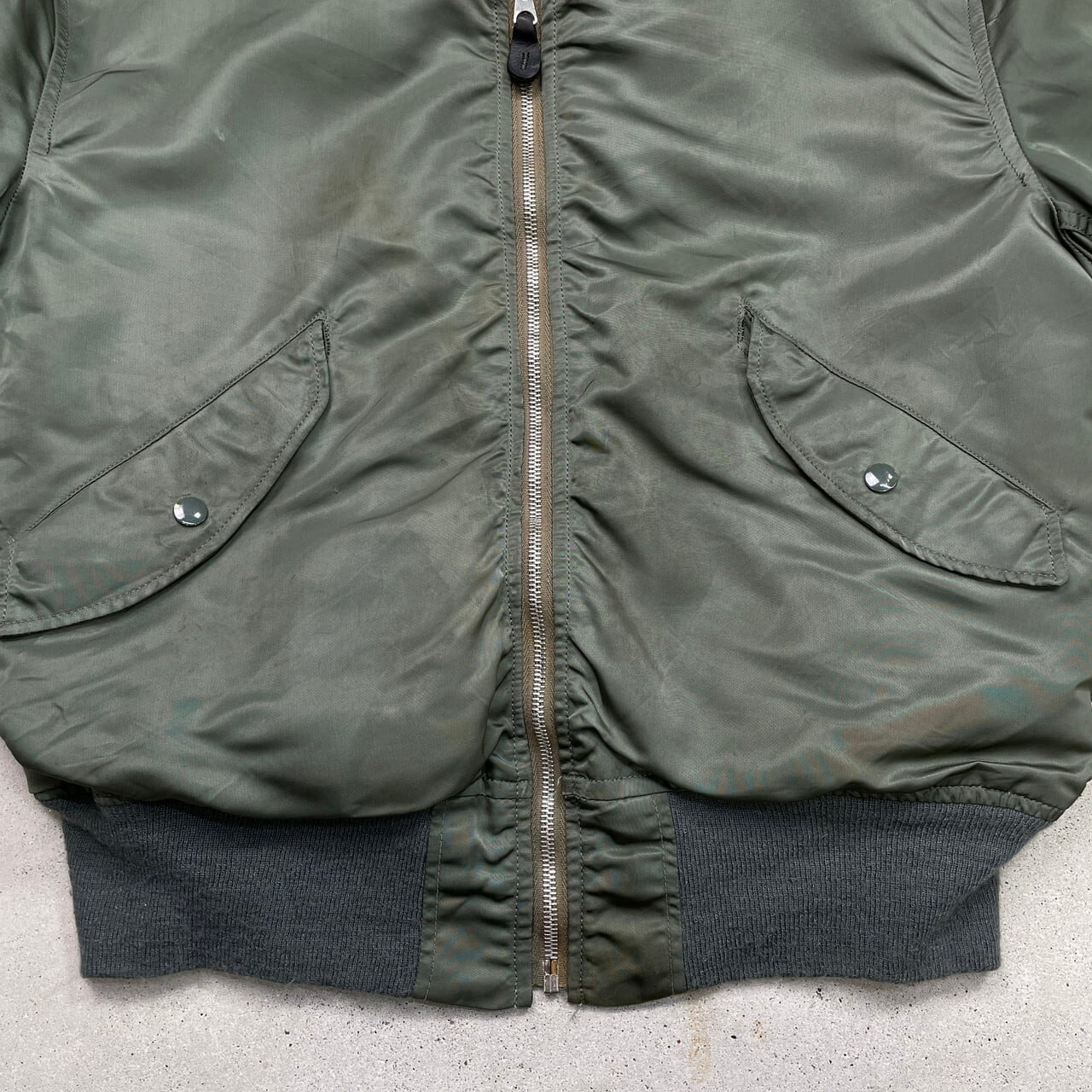 70年代 CONCORD INDUSTRIES L-2B ミリタリー フライトジャケット 民間