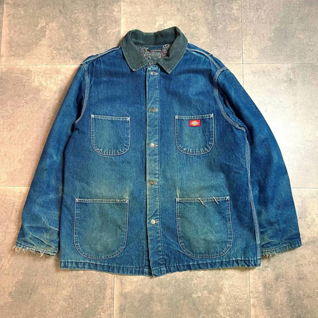 90's Dickies Denim Chore Coat In Indigo XL / 90s ディッキーズ