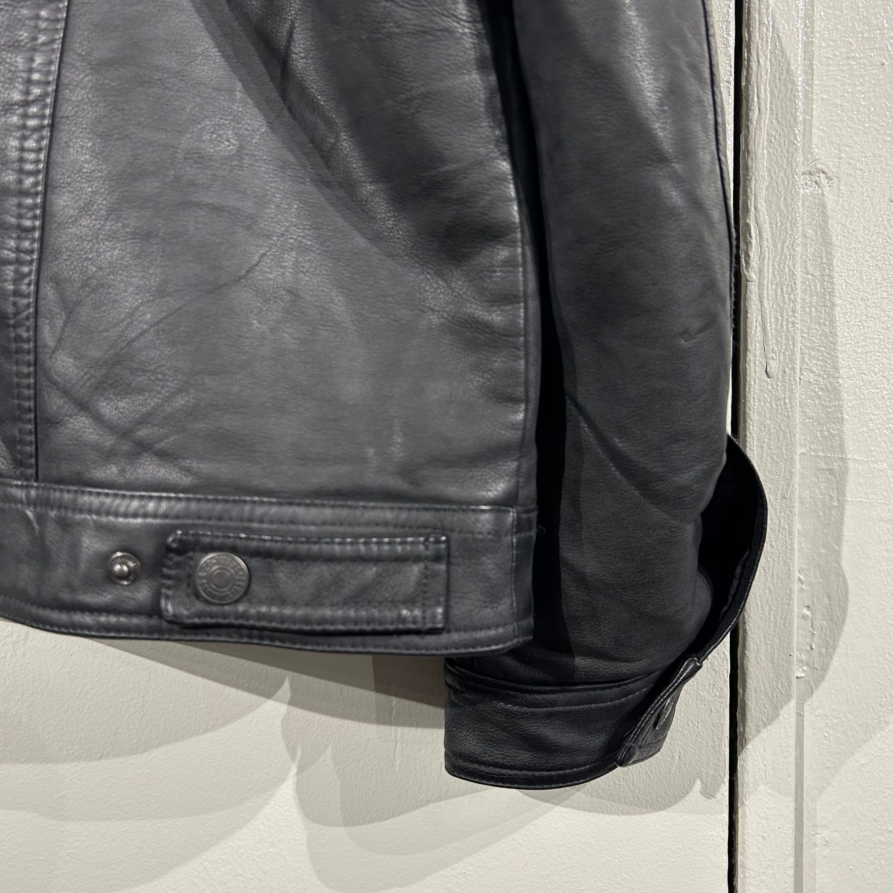 XL』Levi's リーバイス レザージャケット フェイクレザー トラッカー