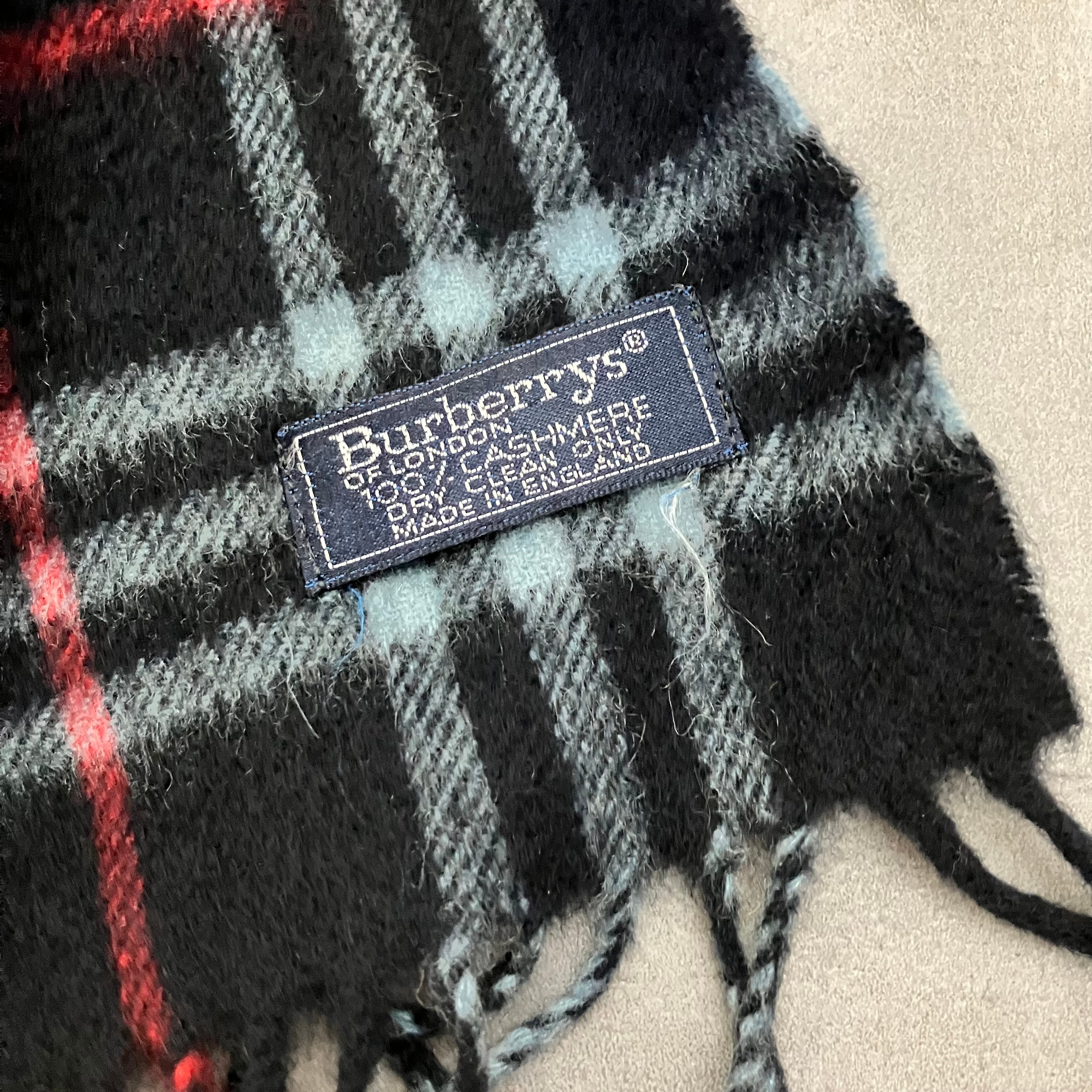 BURBERRY バーバリー オプ ロンドン カシミア マフラー ノバチェック