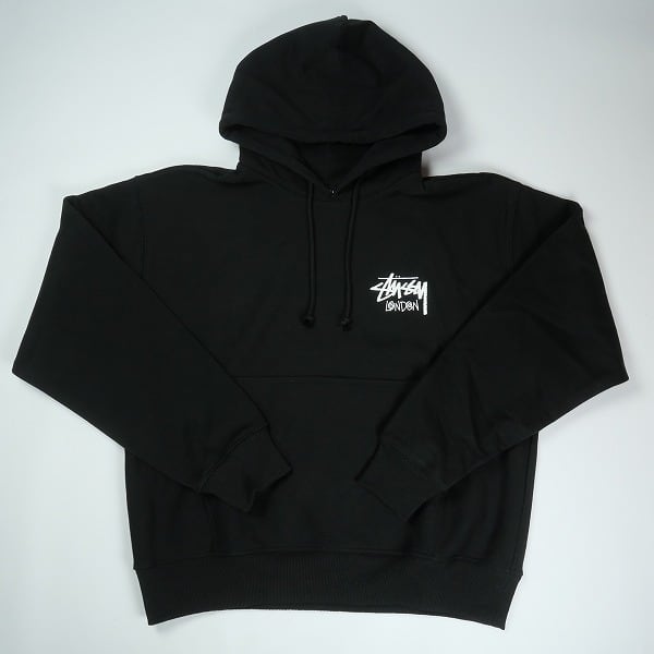 Size【XL】 STUSSY ステューシー 25SS STOCK LONDON HOOD BLACK