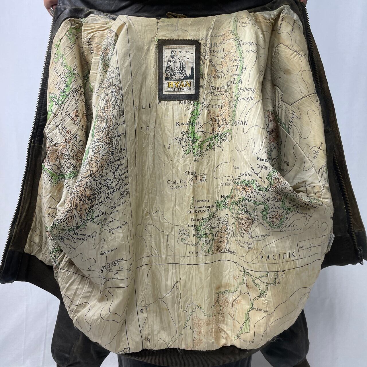 RYAN LEATHERWEAR A-2タイプ フライトジャケット レザージャケット
