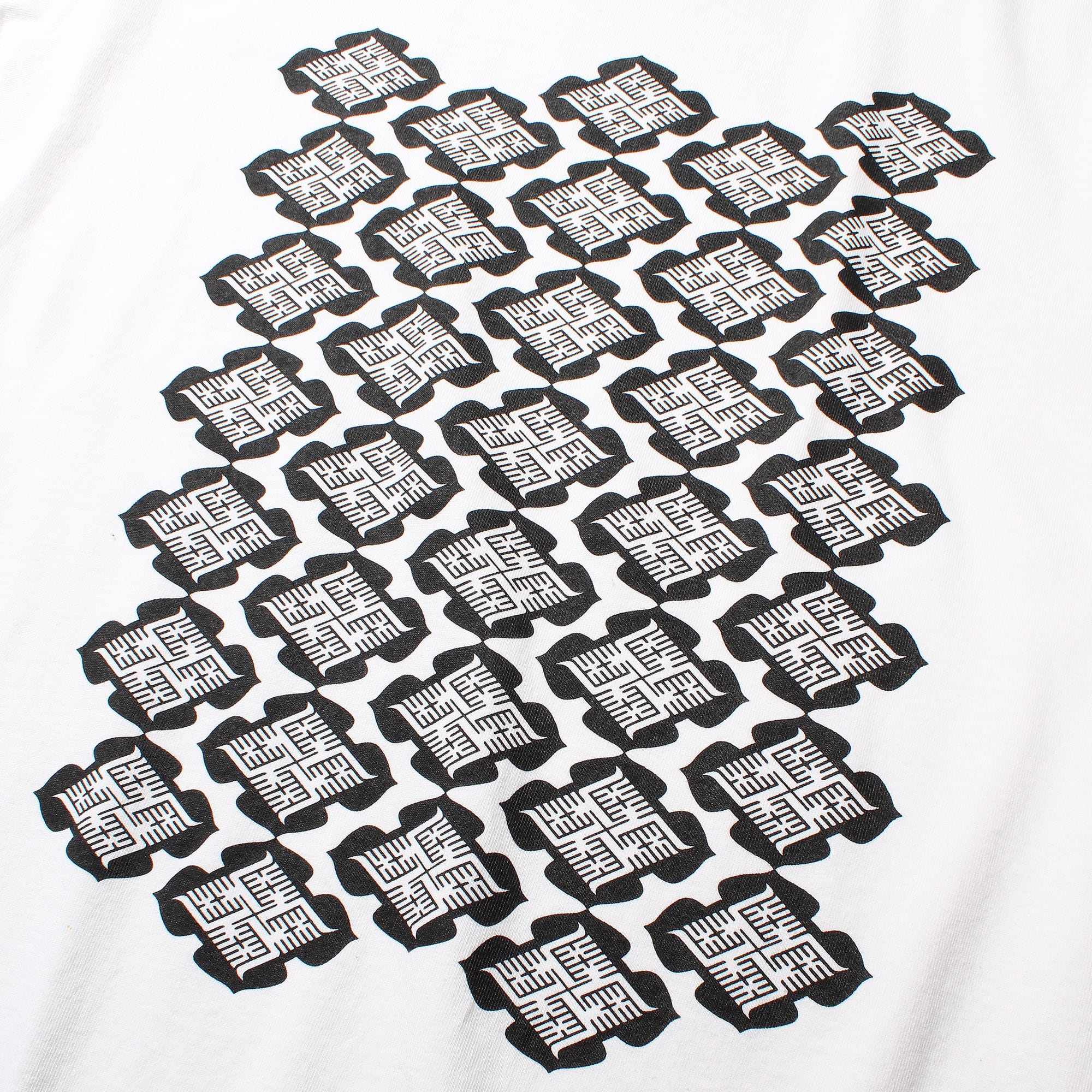 GAKKIN × BUDSPOOL 花罰家紋 PATTERN L/S TEE | APHRODITEGANG HOLDINGS