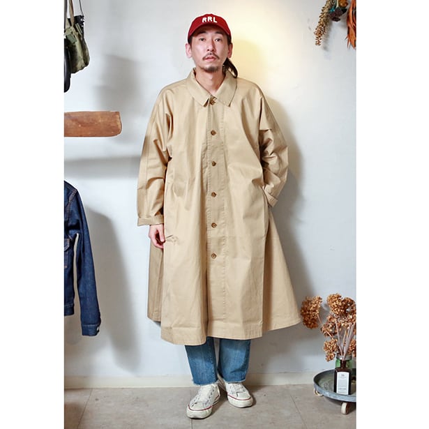 Porter Classic GABARDINE SWING COAT ポータークラシック ギャバジン