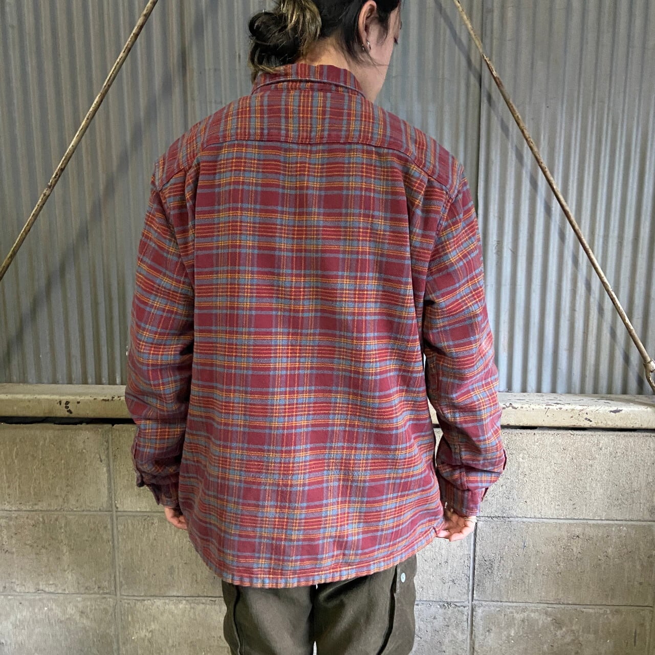 patagonia パタゴニア オーガニックコットン チェック柄 ライト