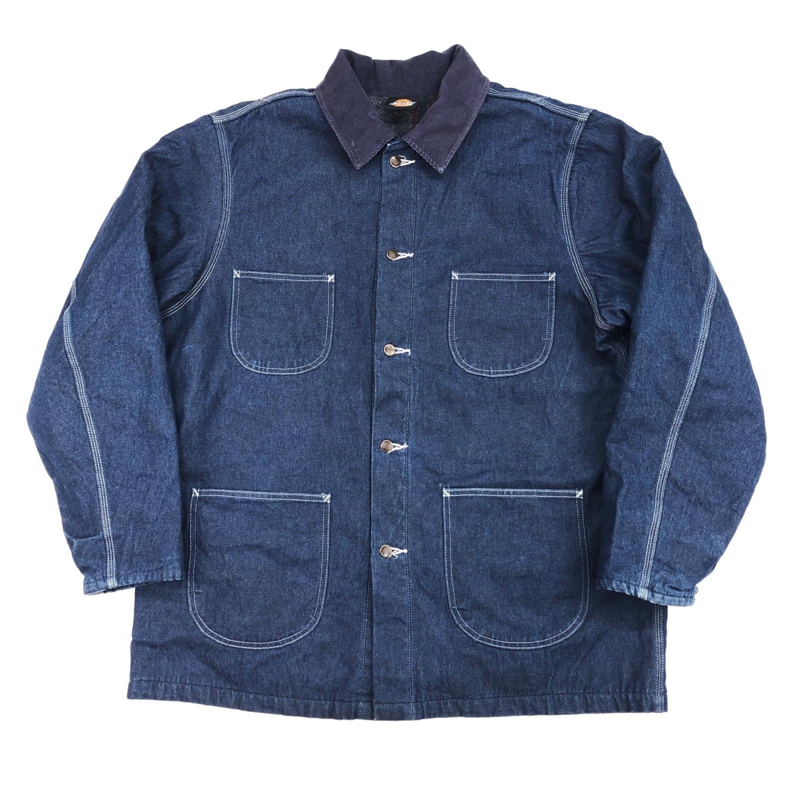 Dickies | ディッキーズ カバーオール 裏ブランケット付 ブルー | 古着