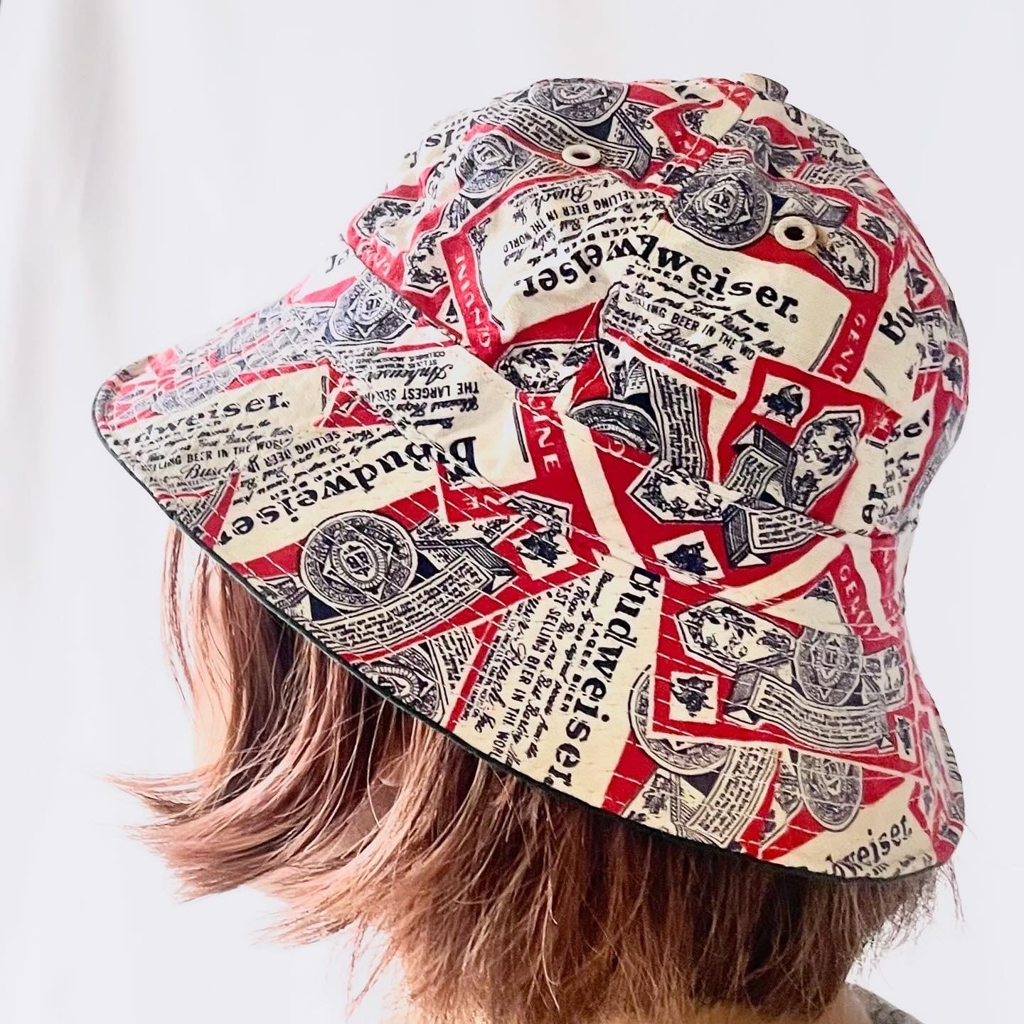 70s Made in USA budweiser bucket hat バドワイザーバケットハット