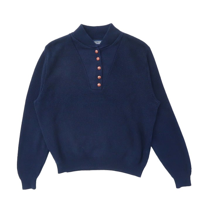 古着 90年代 USA製 ランズエンド LANDS'END コットンニット セーター