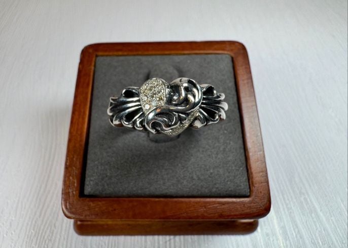 CHROME HEARTS クロムハーツ ハート インバンドリング | chromehearts
