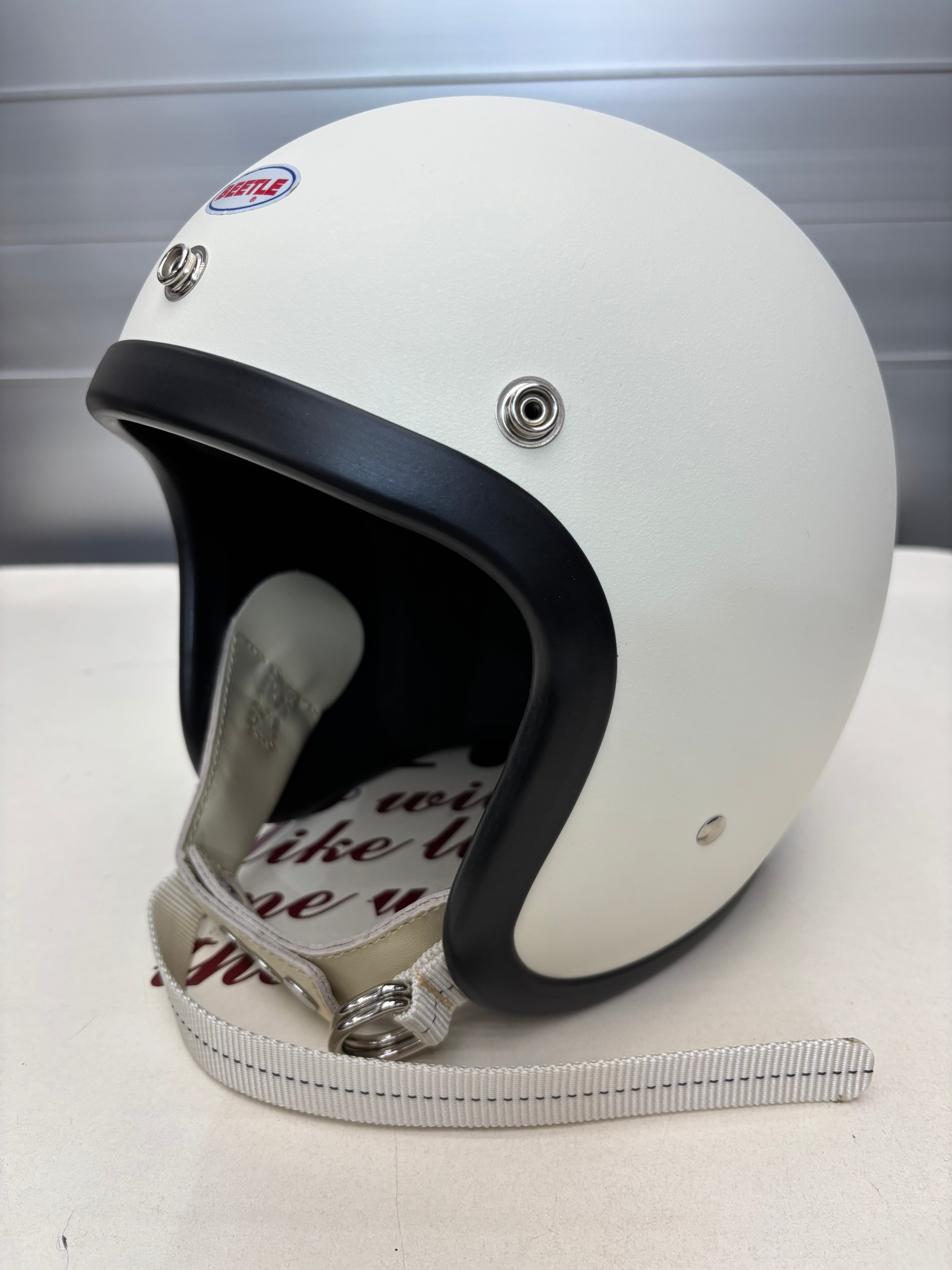 OCEANBEETLE LAC 別注マットアイボリー Wストラップ白！ 各サイズ在庫