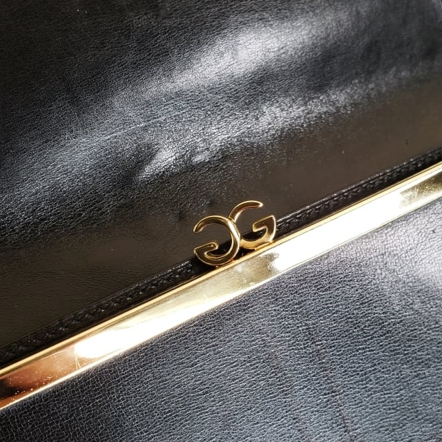 オールドグッチ GUCCI ヴィンテージ シェリーライン レザー 長財布