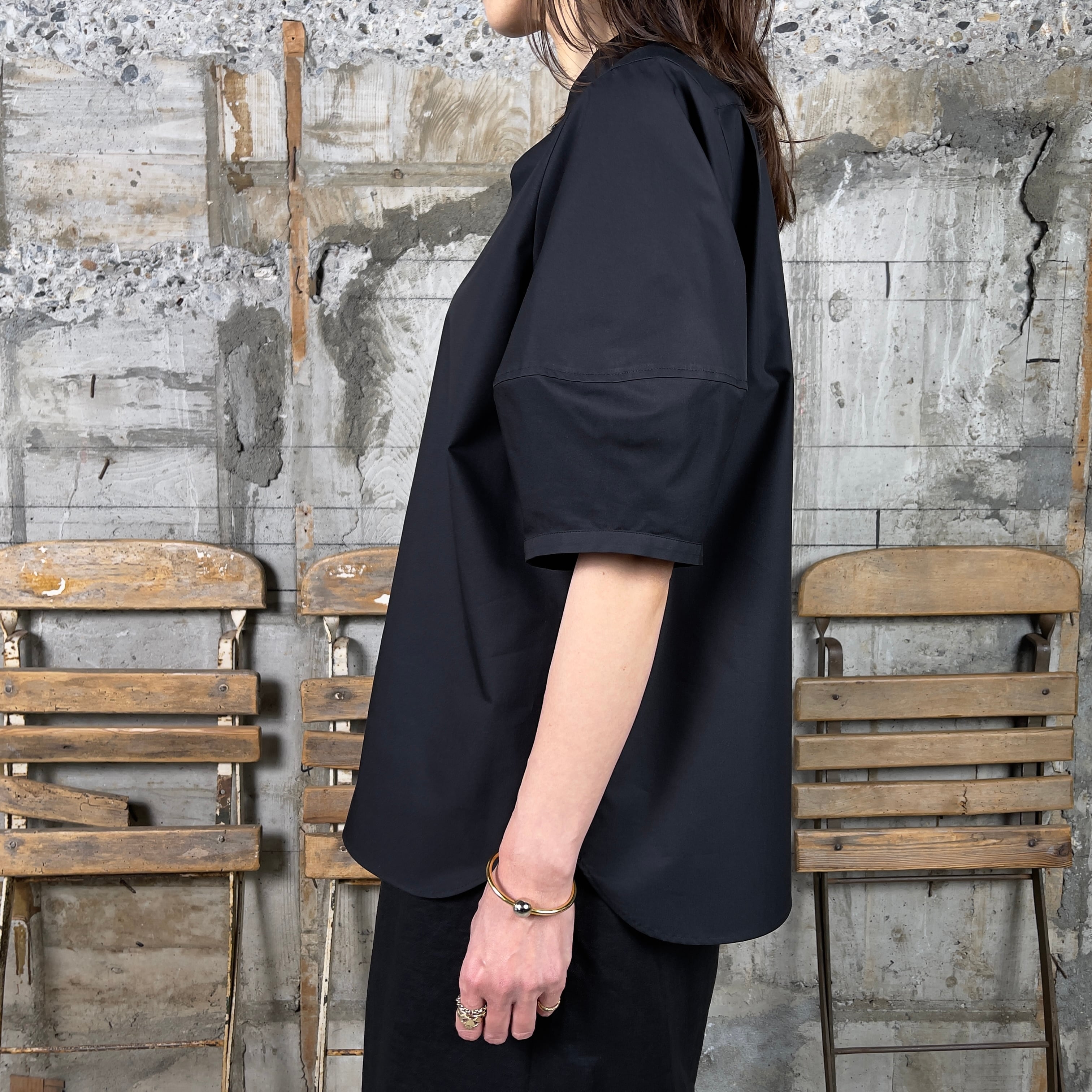 HYKE【ハイク】T/C BALLOON SLEEVE BLOUSE (15212) | glamour online