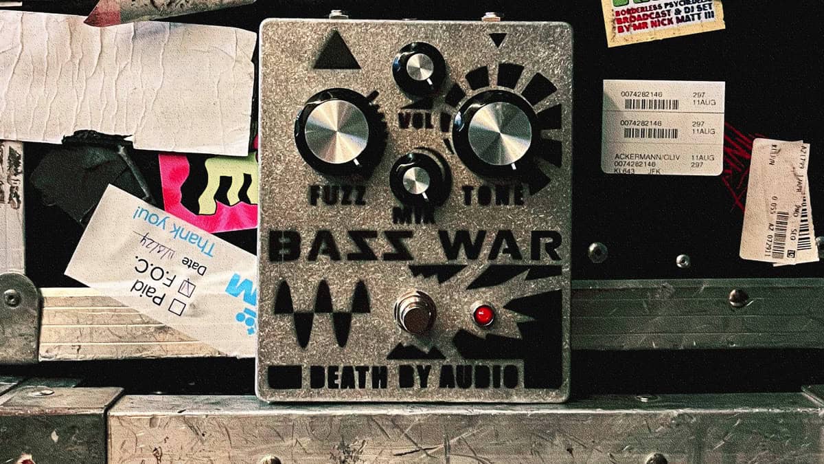 Gear News: Bass War, A Revolutionary Fuzz Pedal for Bassists