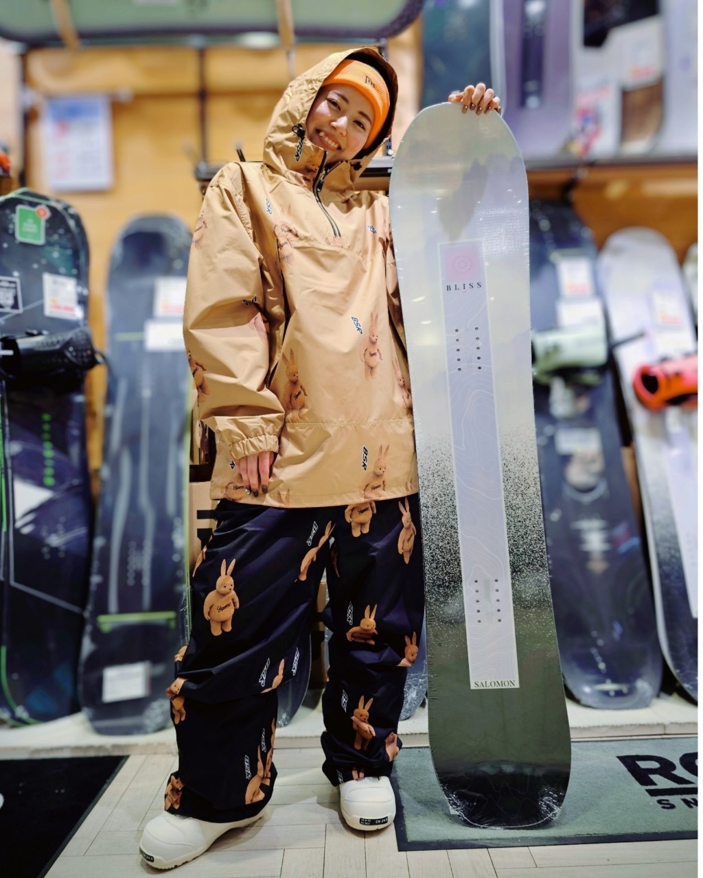 BSRABBIT ビーエスラビット スノーボード ウェア ジャケット ユニ