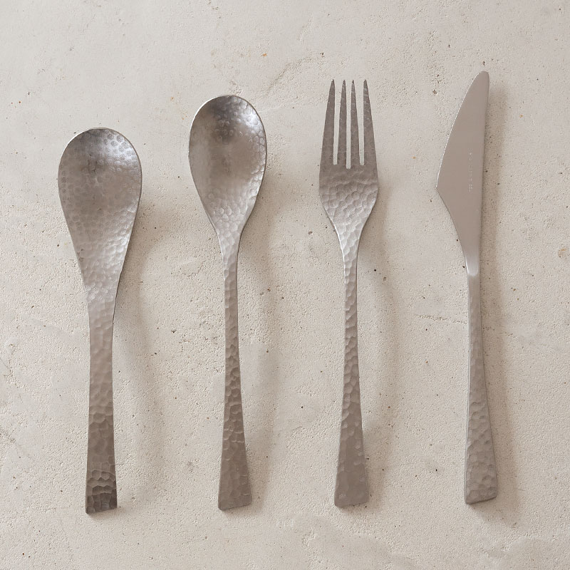 ディナーシリーズ / シルバーカトラリー 槌目模様 | ボー・デコール