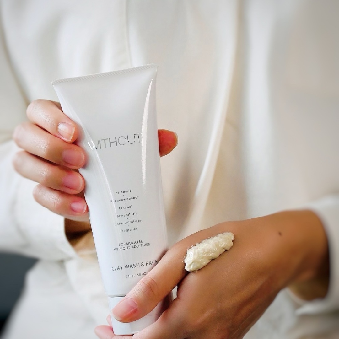 ウィズアウト クレイウォッシュ＆パック｜スキンケア｜ウィズアウト