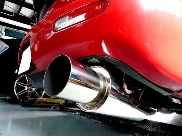 RX-7 FD3S オールステンマフラー 80-115Φ 砲弾 | Be Free Official Web
