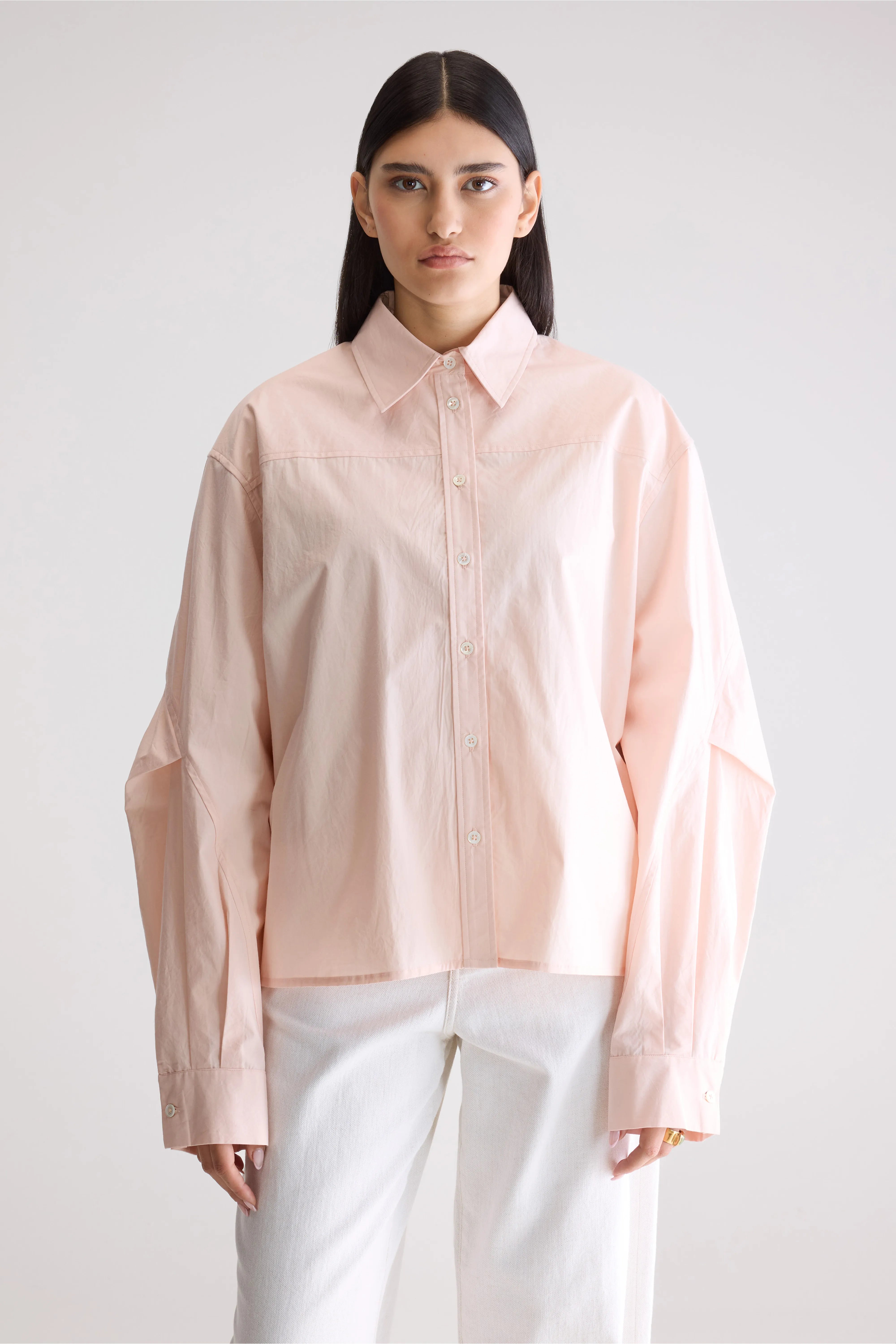 White cotton shirt for women | Bellerose