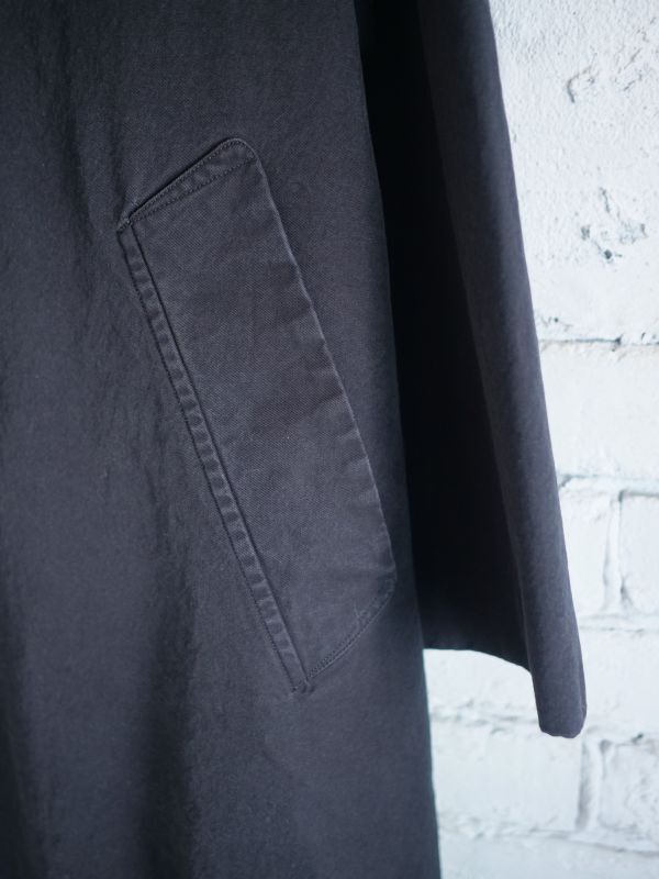 COMOLI コモリ ウォッシュドタイロッケンコート (V01-04008)