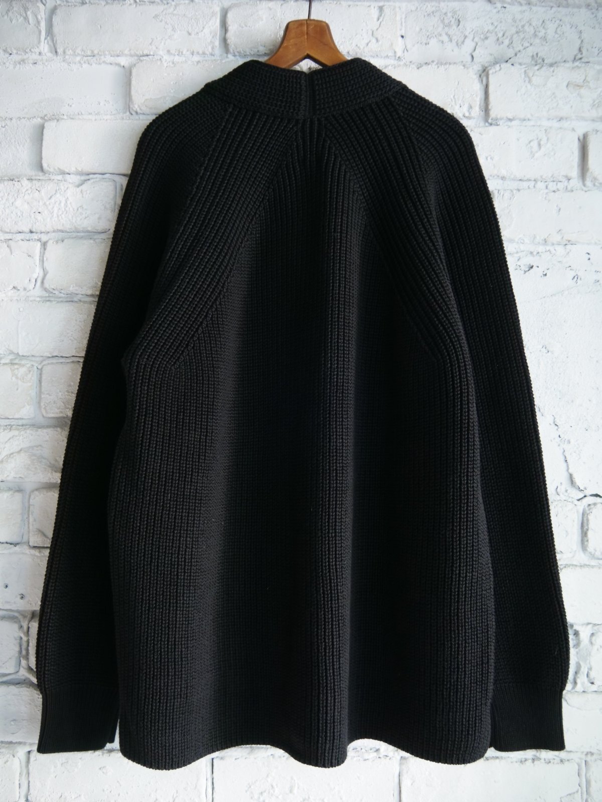 BATONER【MEN'S】SIGNATURE SHAWL COLLAR CARDIGAN シグネチャー