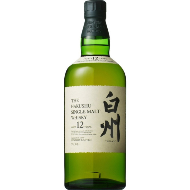 Suntory Hakushu 12 Year Whiskey