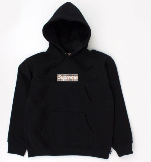 Supreme シュプリーム 22SS Burberry Box Logo Hooded Sweatshirt
